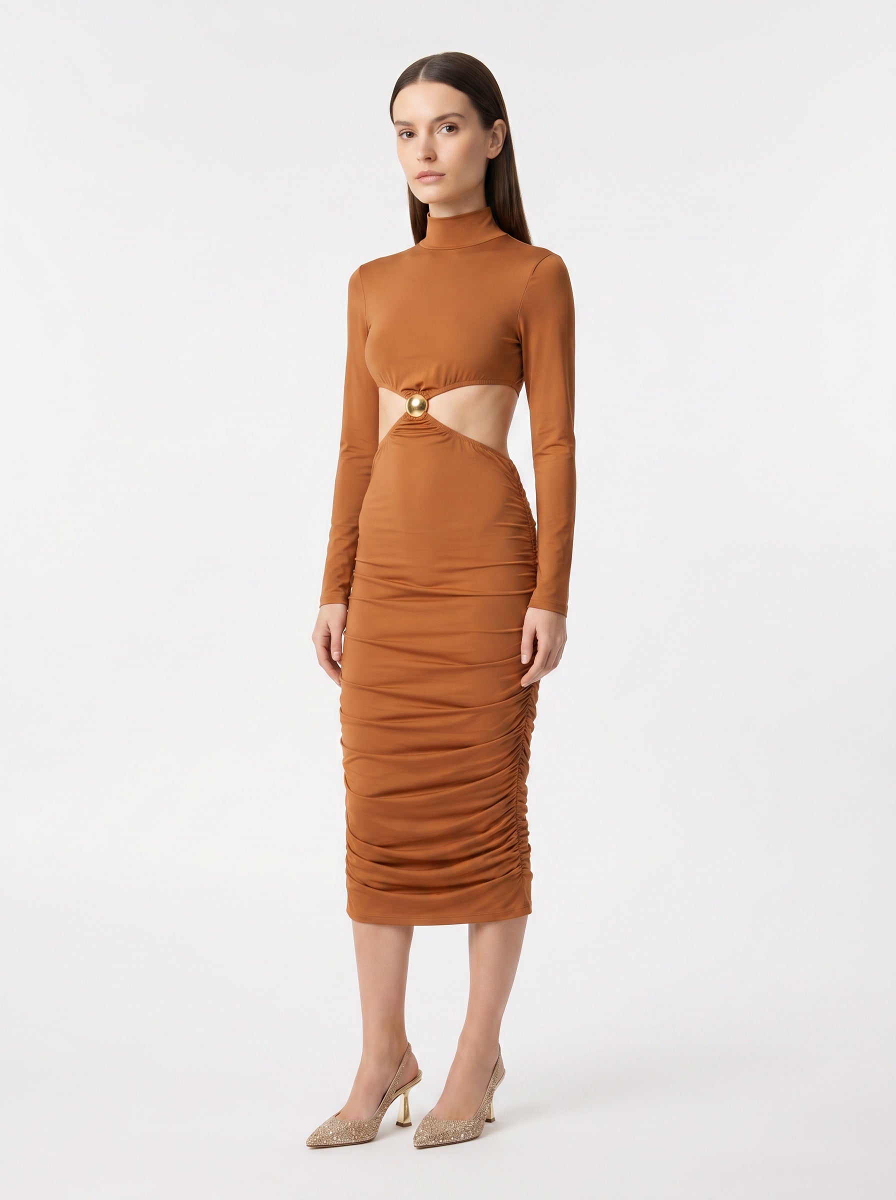 Ambar Cutout Midi Dress