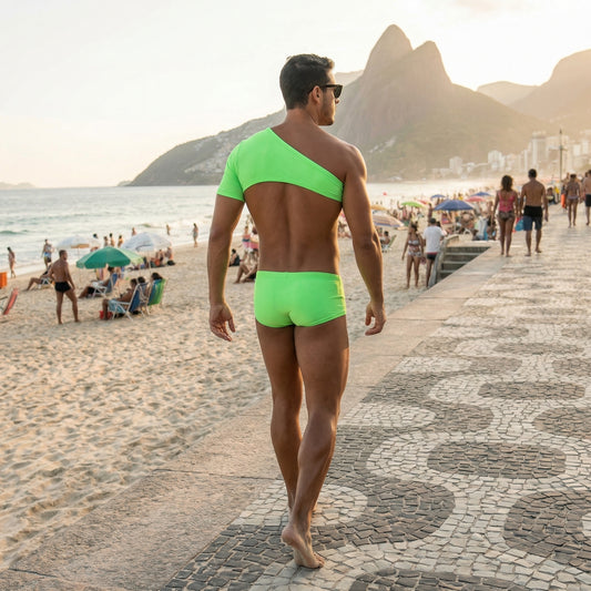 Bloco Set Harness Top and Swimtrunks