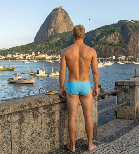 Caju Blue Swim Briefs