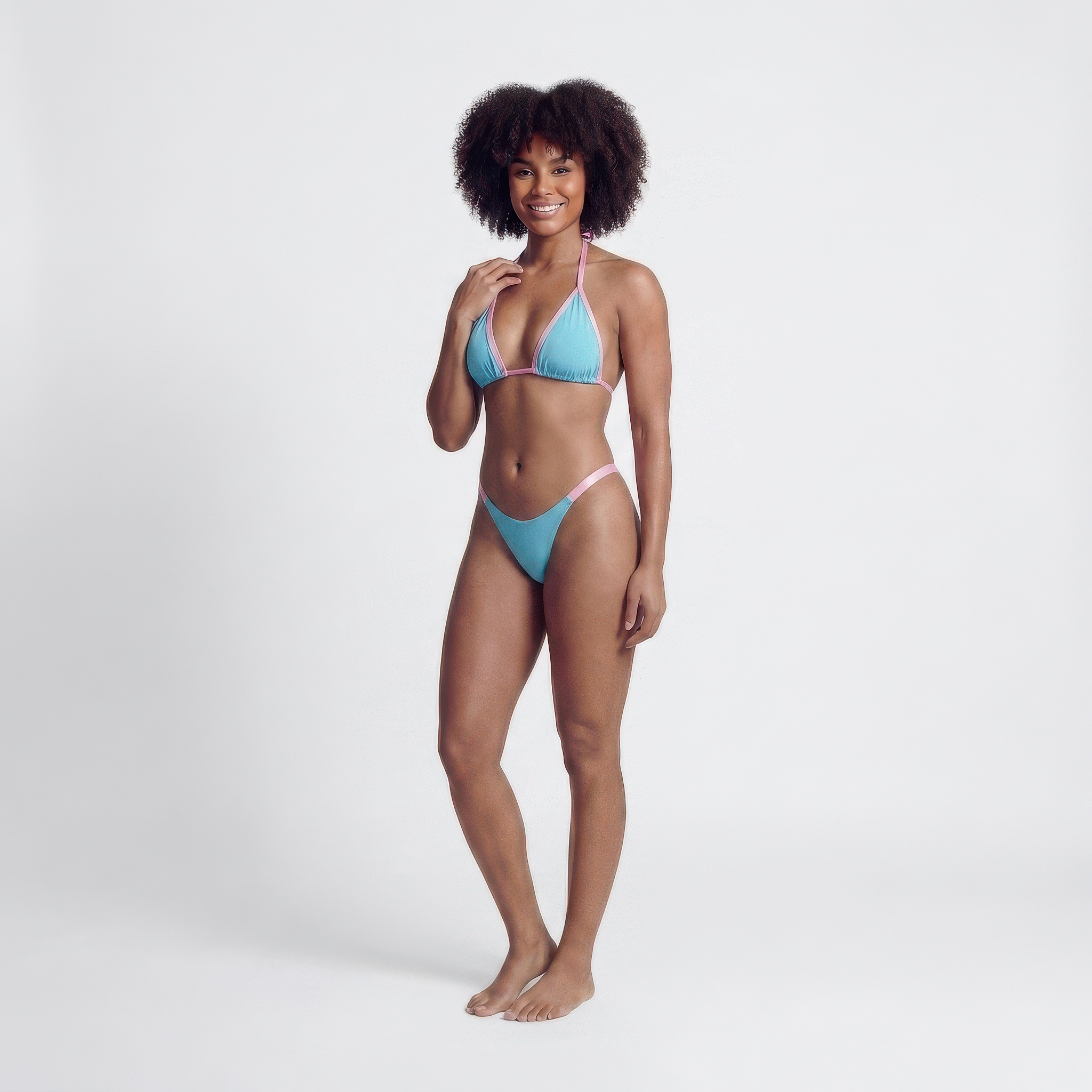 Ensemble Bikini Ciano