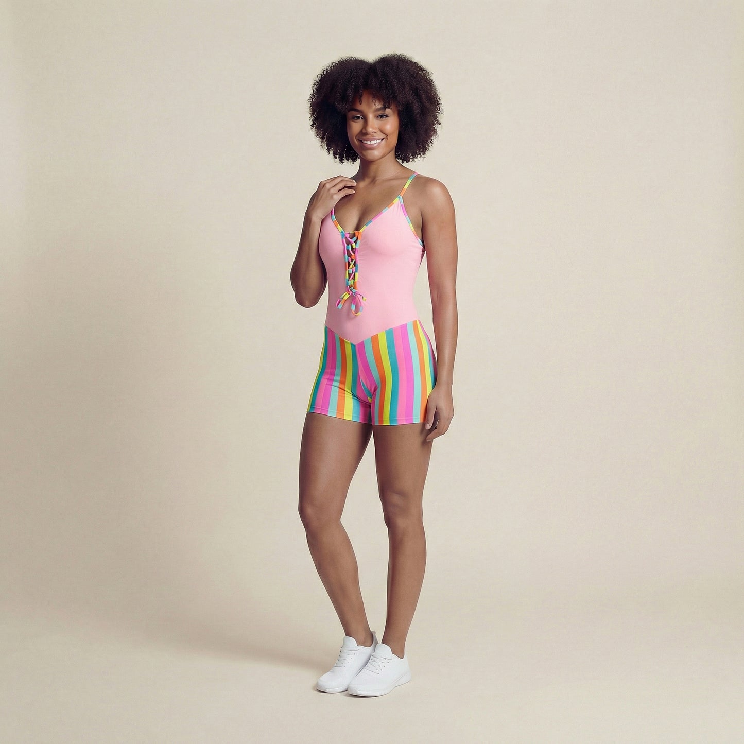 Fluri Sculpting Romper