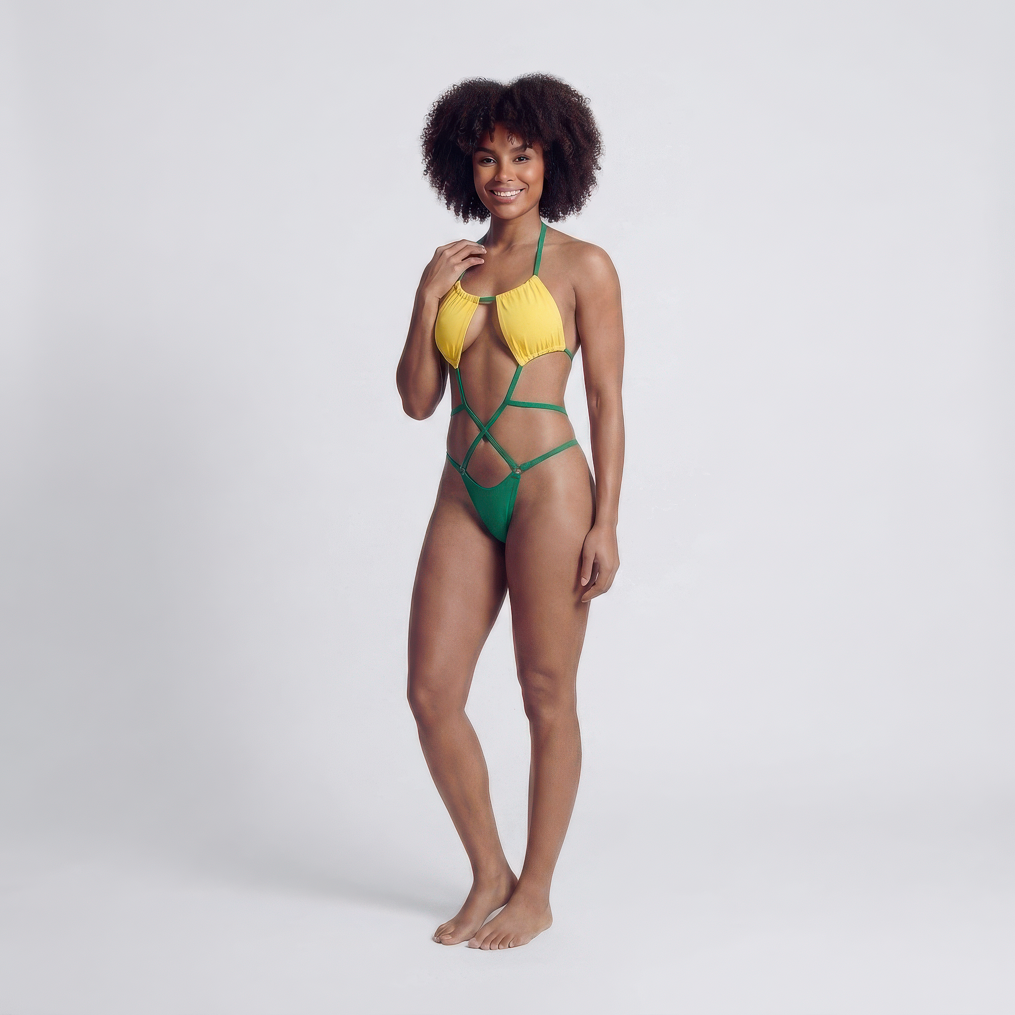 Maillot de bain une pièce Leao