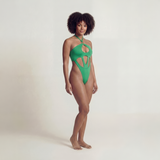 Leblon High-Waisted One-Piece Swimsuit