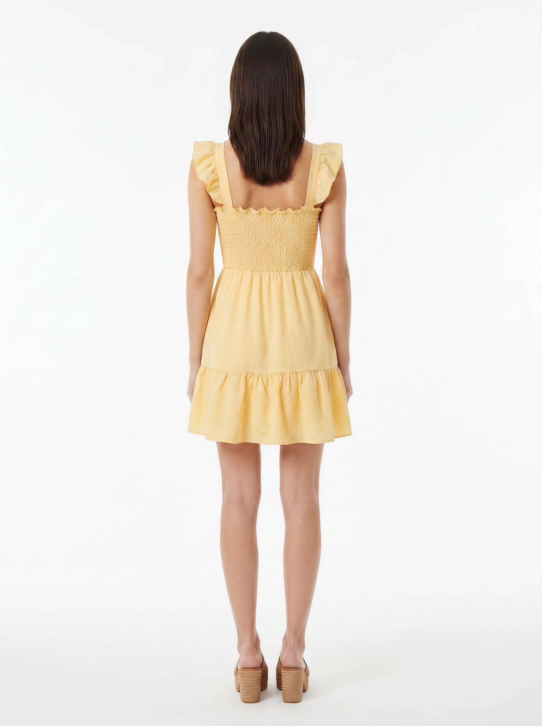 Molejo Tiered Mini Dress