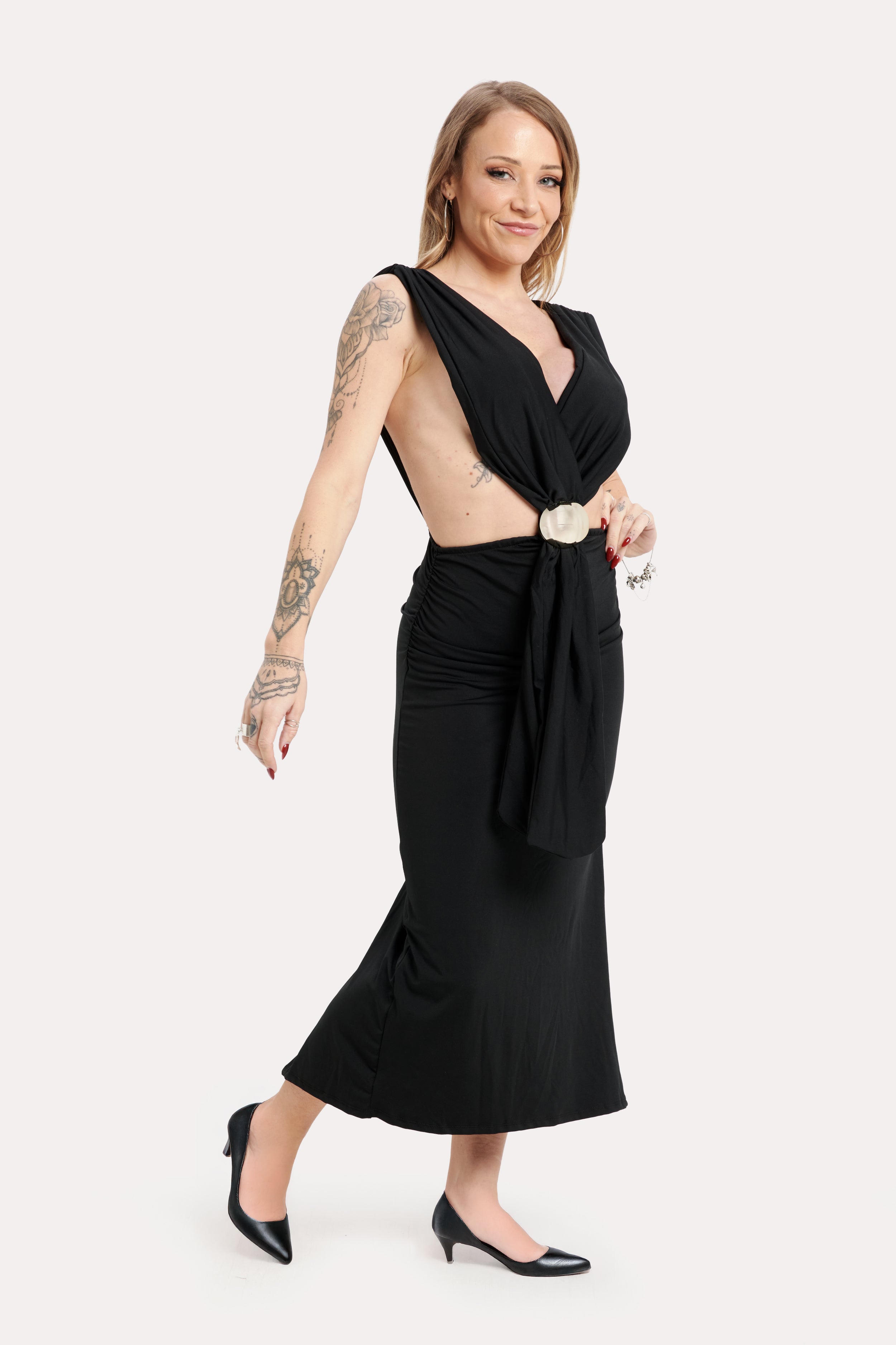 Penumbra Midi Dress