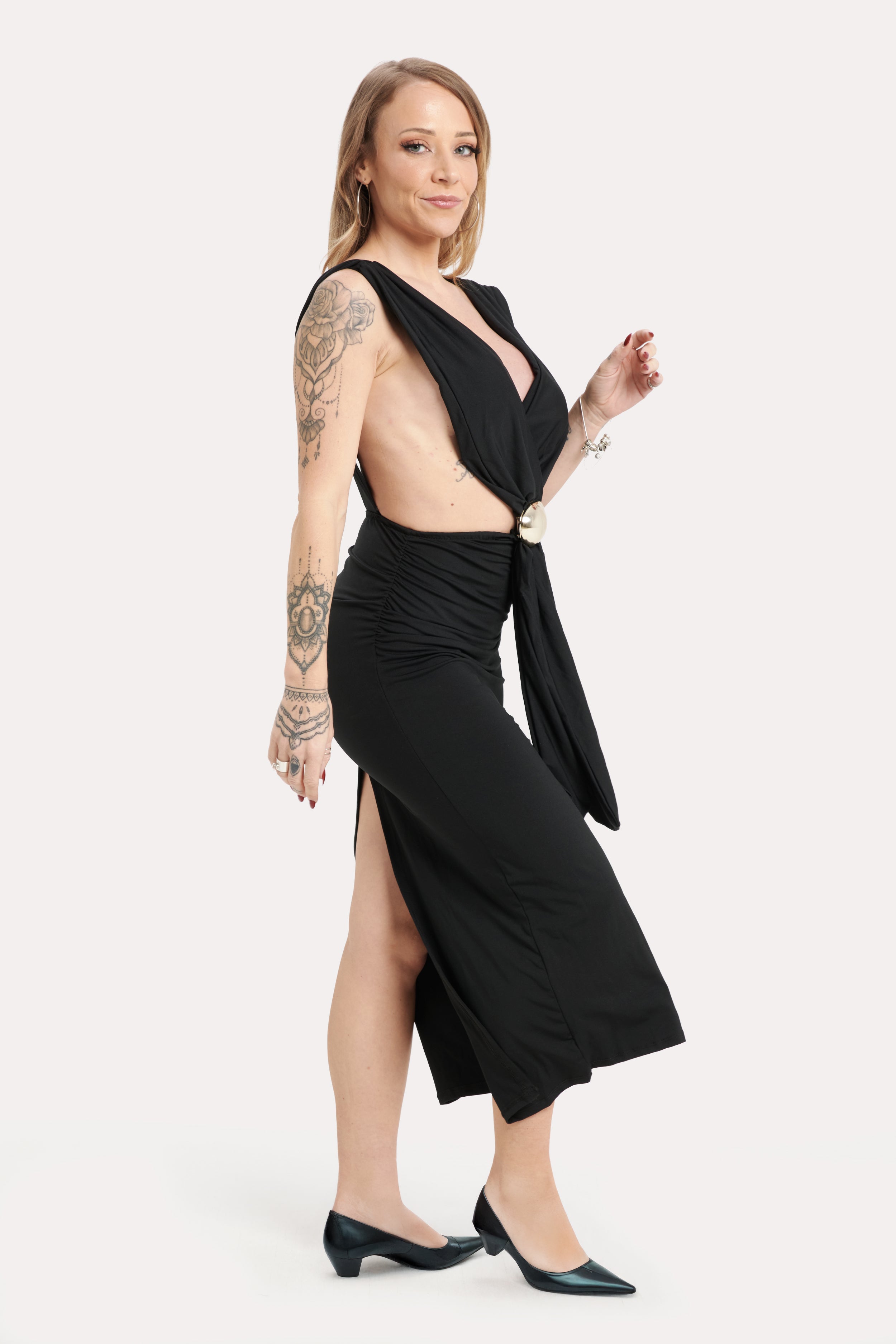 Penumbra Midi Dress