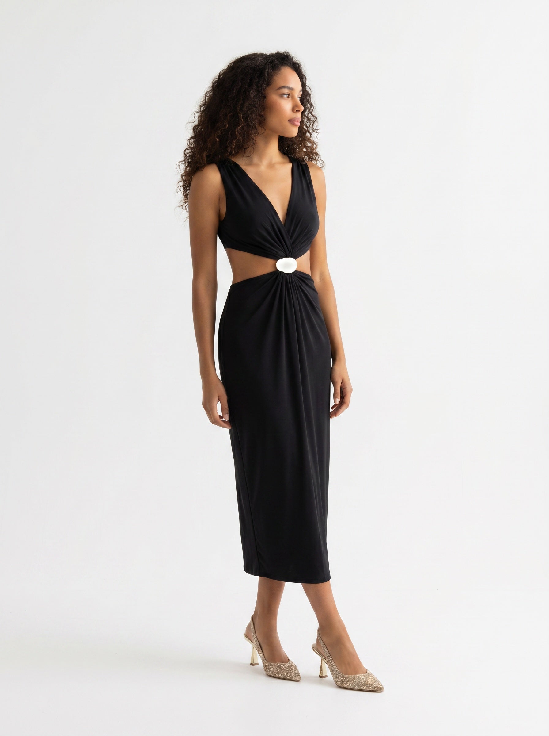 Penumbra Midi Dress