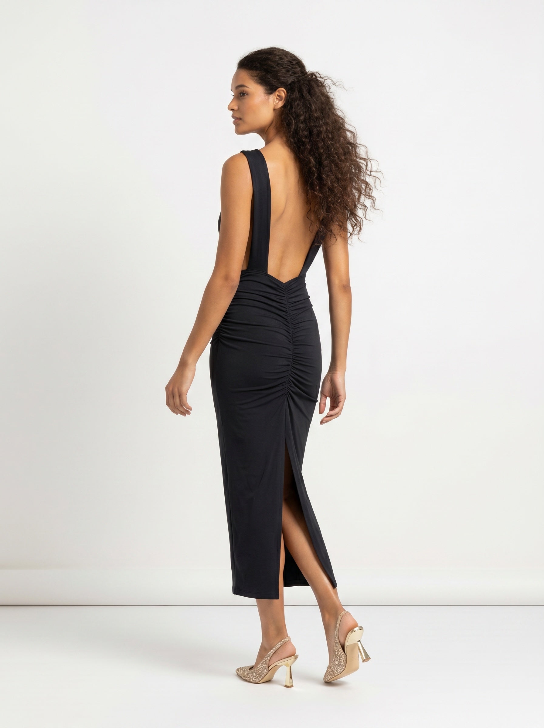 Penumbra Midi Dress