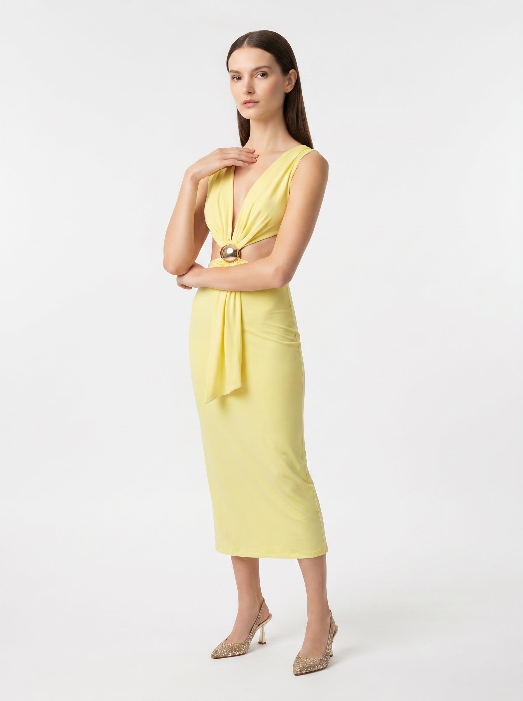 Penumbra Midi Dress
