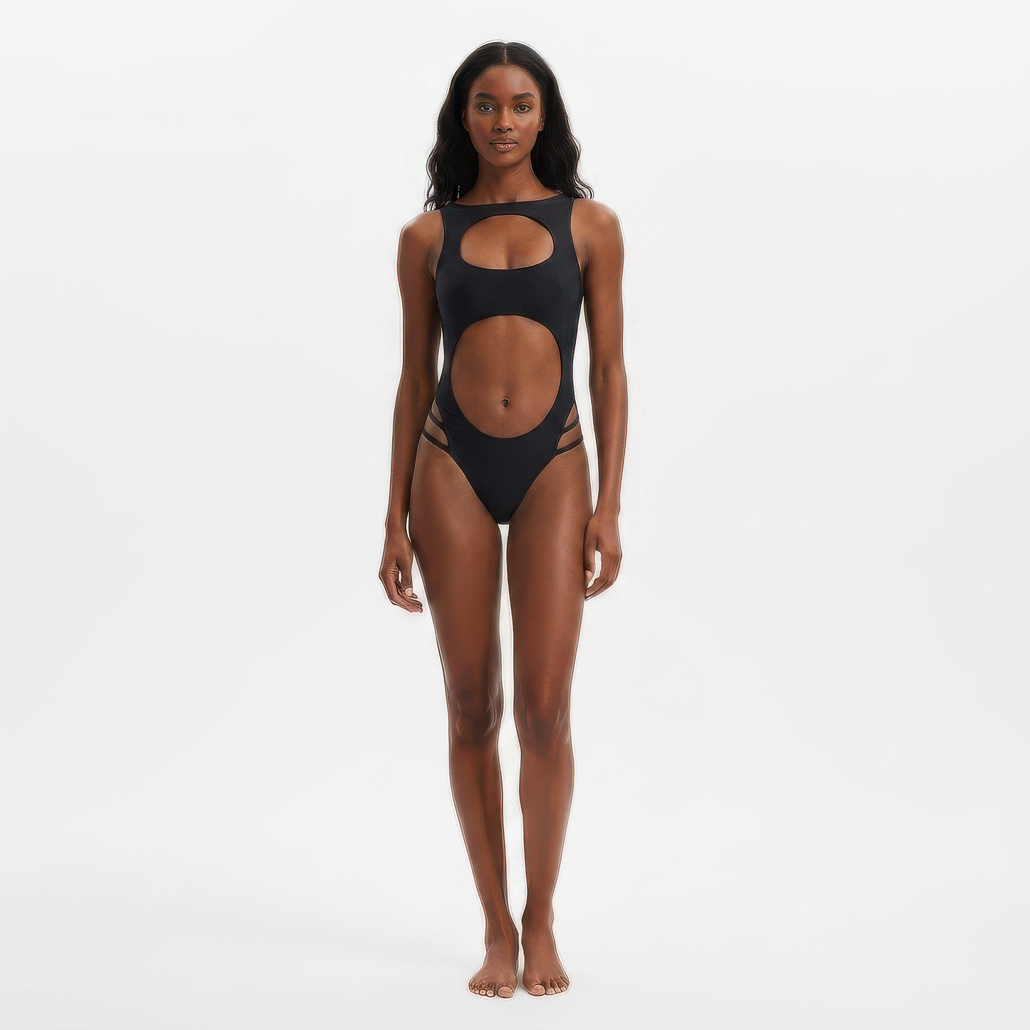 Tombo High-Waisted One-Piece Swimsuit