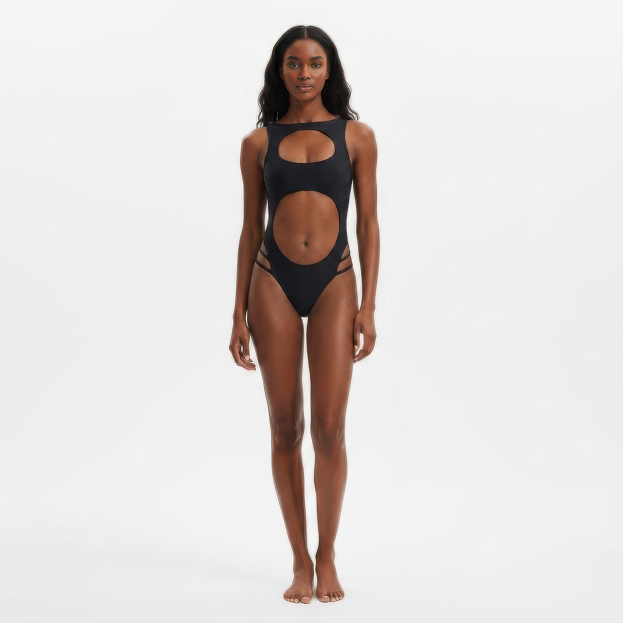 Tombo High-Waisted One-Piece Swimsuit