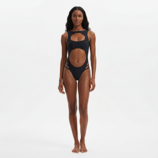 Tombo High-Waisted One-Piece Swimsuit