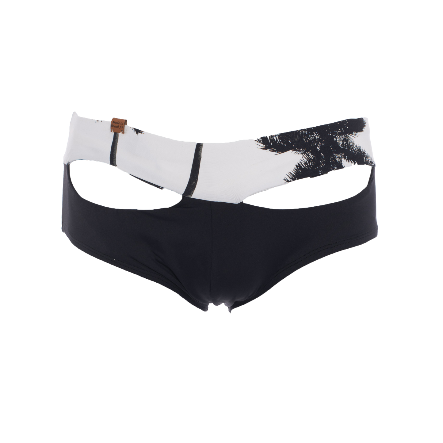 Tropical Black Swim Trunks