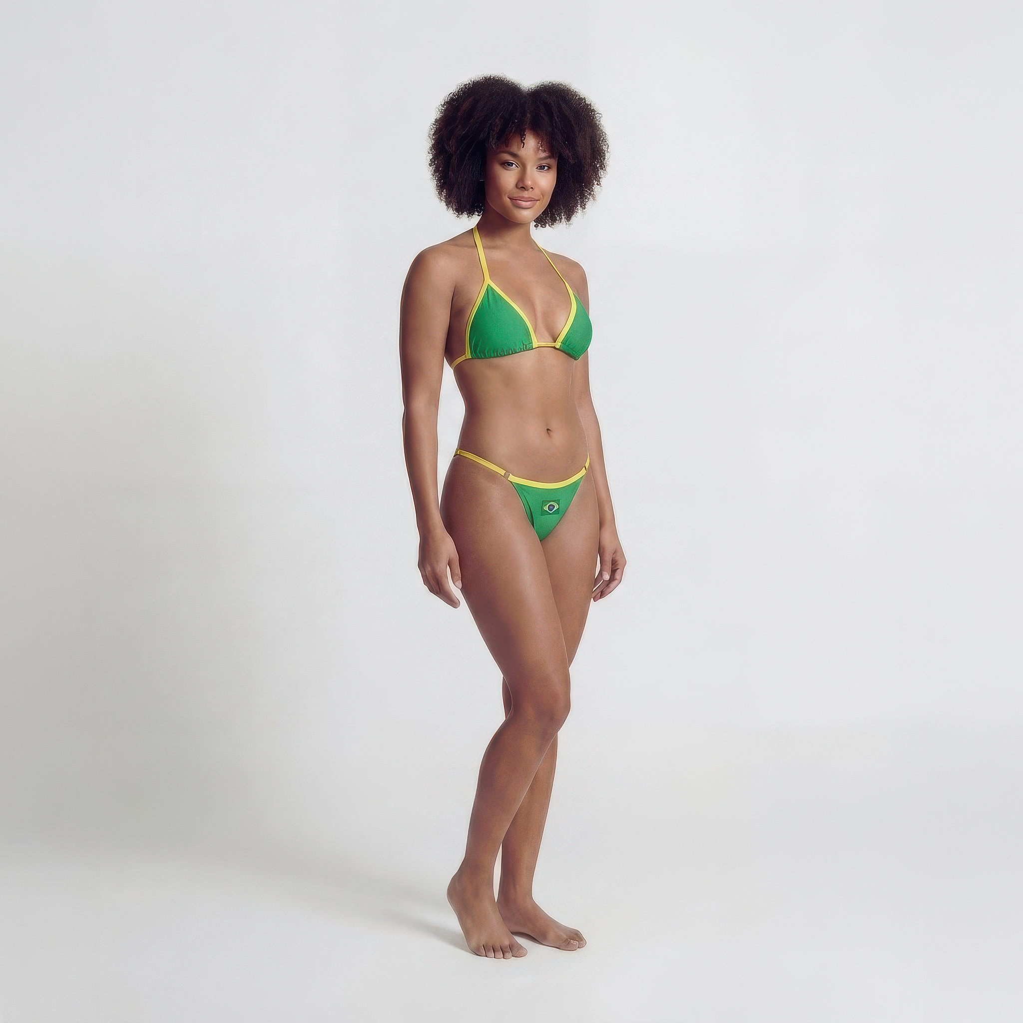 Ensemble bikini Verde Copa