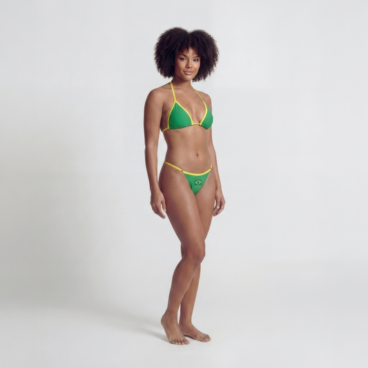 Verde Copa Bikini Set